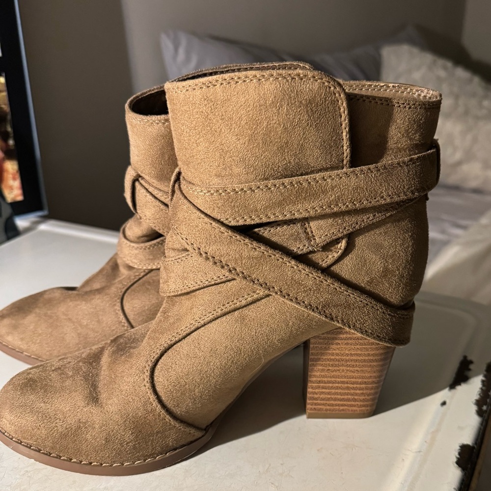 Buckled booties
